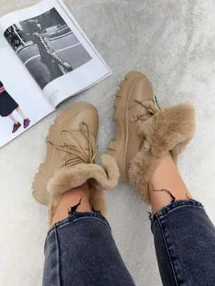 Netikros odos aulinukai su dirbtiniu kailiu