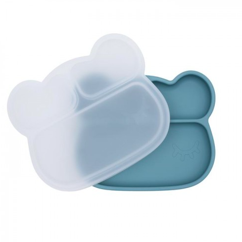 We Might Be Tiny silikoninis dangtelis prilimpančiai lėkštutei MEŠKUTIS