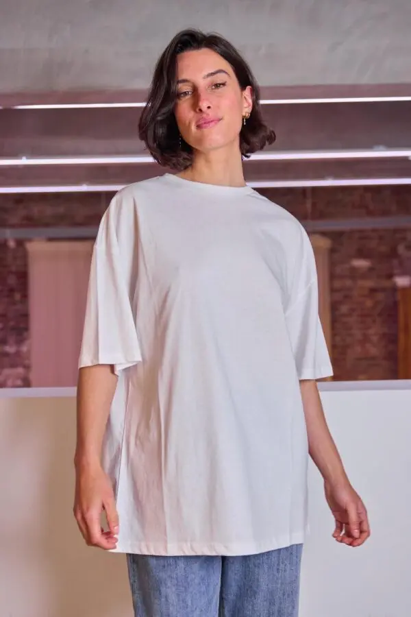 Laisvo silueto marškinėliai