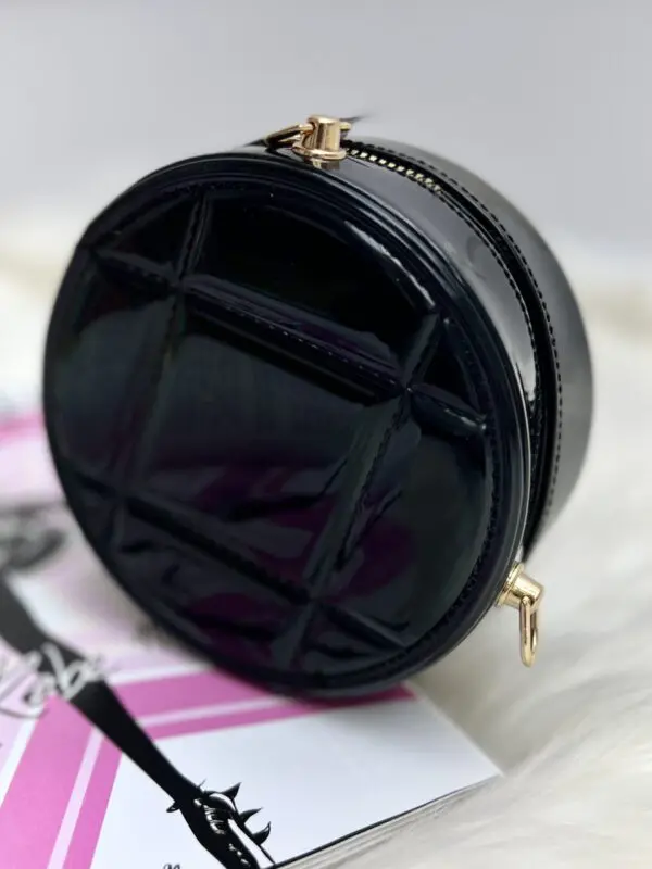 Mini rankinė apvali - black