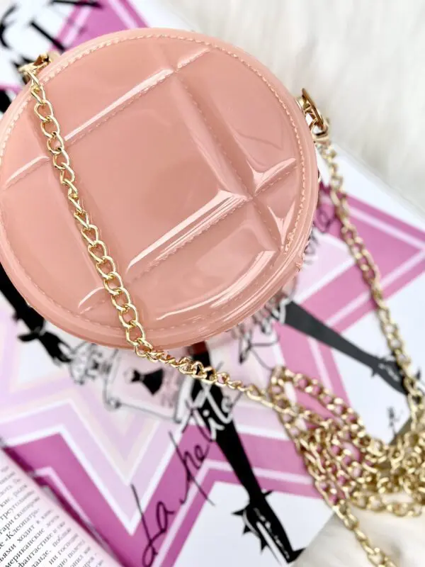 Mini rankinė apvali - pink