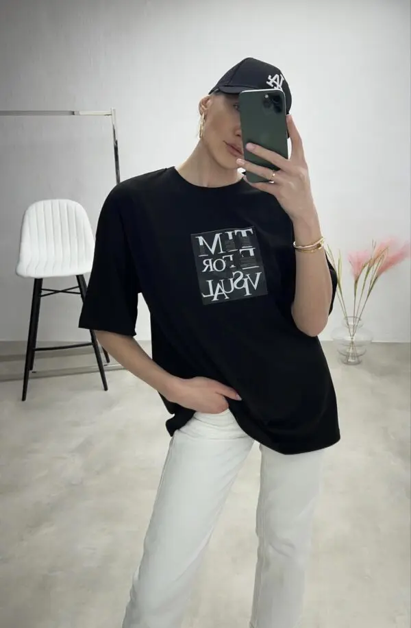 Oversize modelio marškinėliai