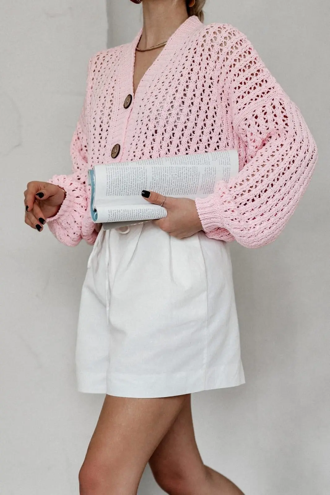 Lengvo silueto megztinis su sagutėmis - Image 2