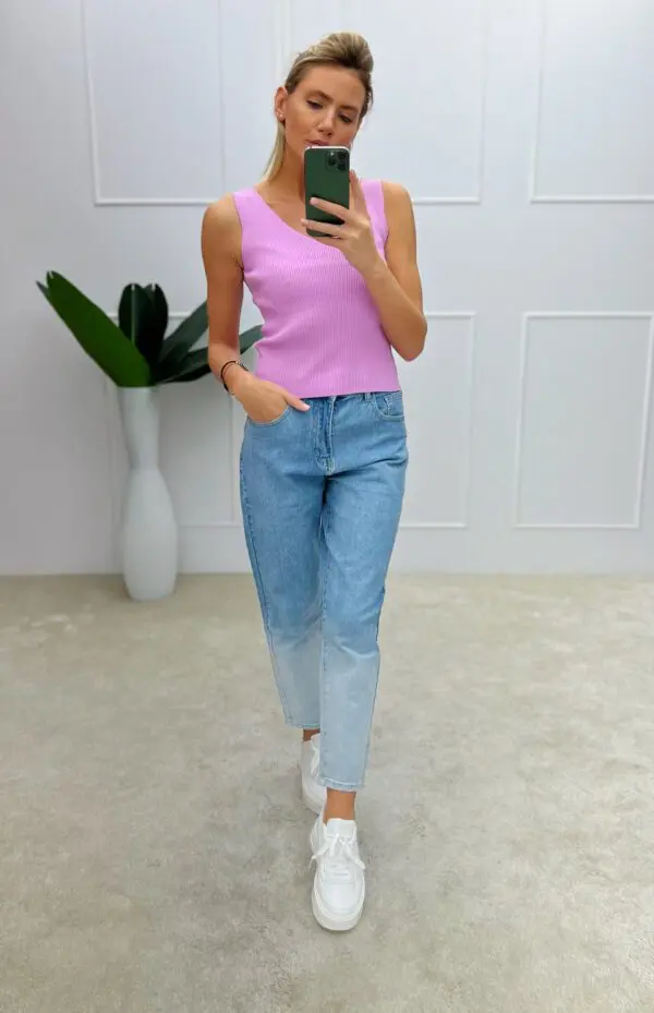 Laisvalaikio marškinėliai be rankovių