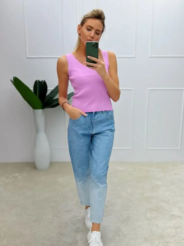 Laisvalaikio marškinėliai Basic be rankovių