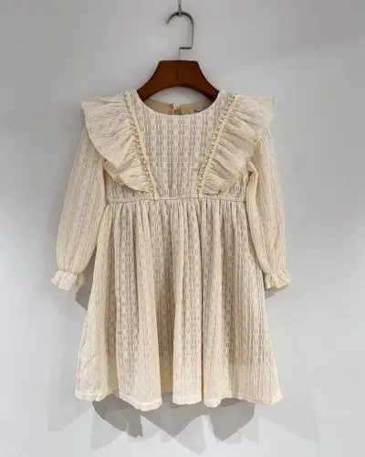 Suknelė Austėja ilgomis rankovėmis