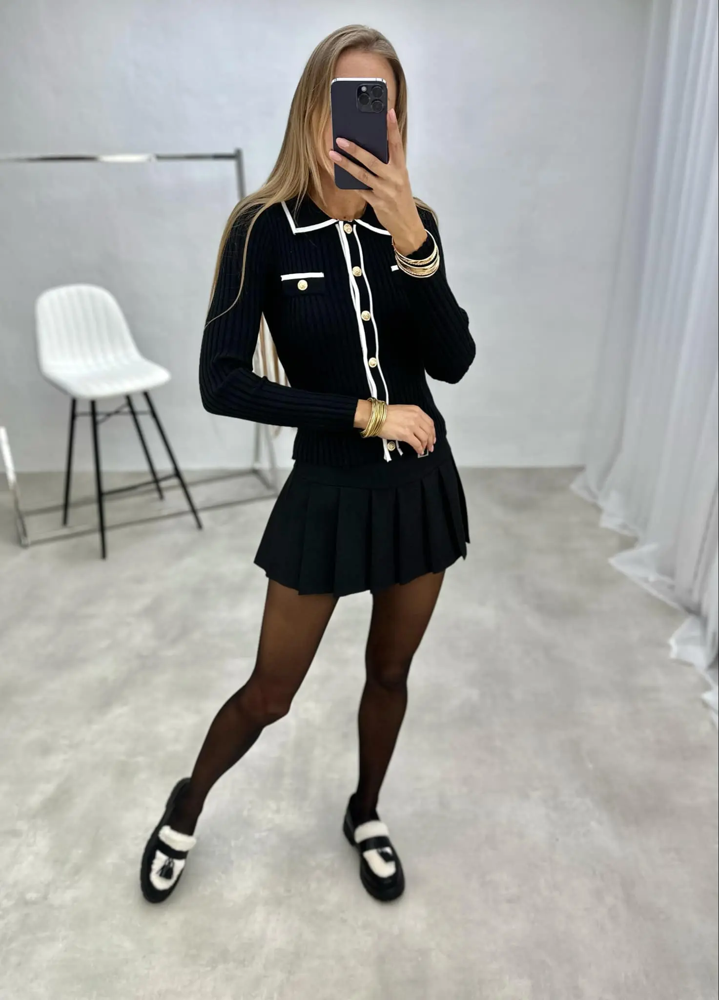 Klasikinis megztinis su sagutėmis - Image 2