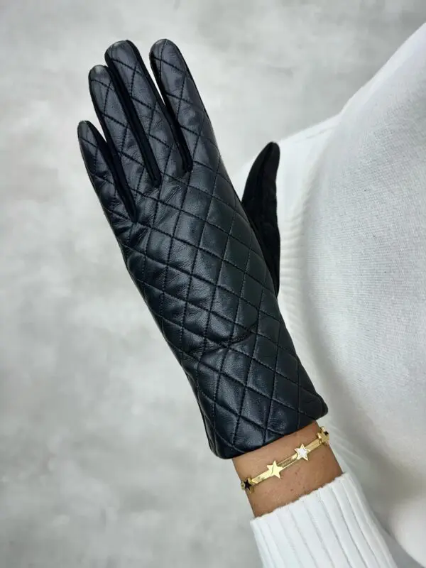 Klasikinio modelio dygsniuotos pirštinės