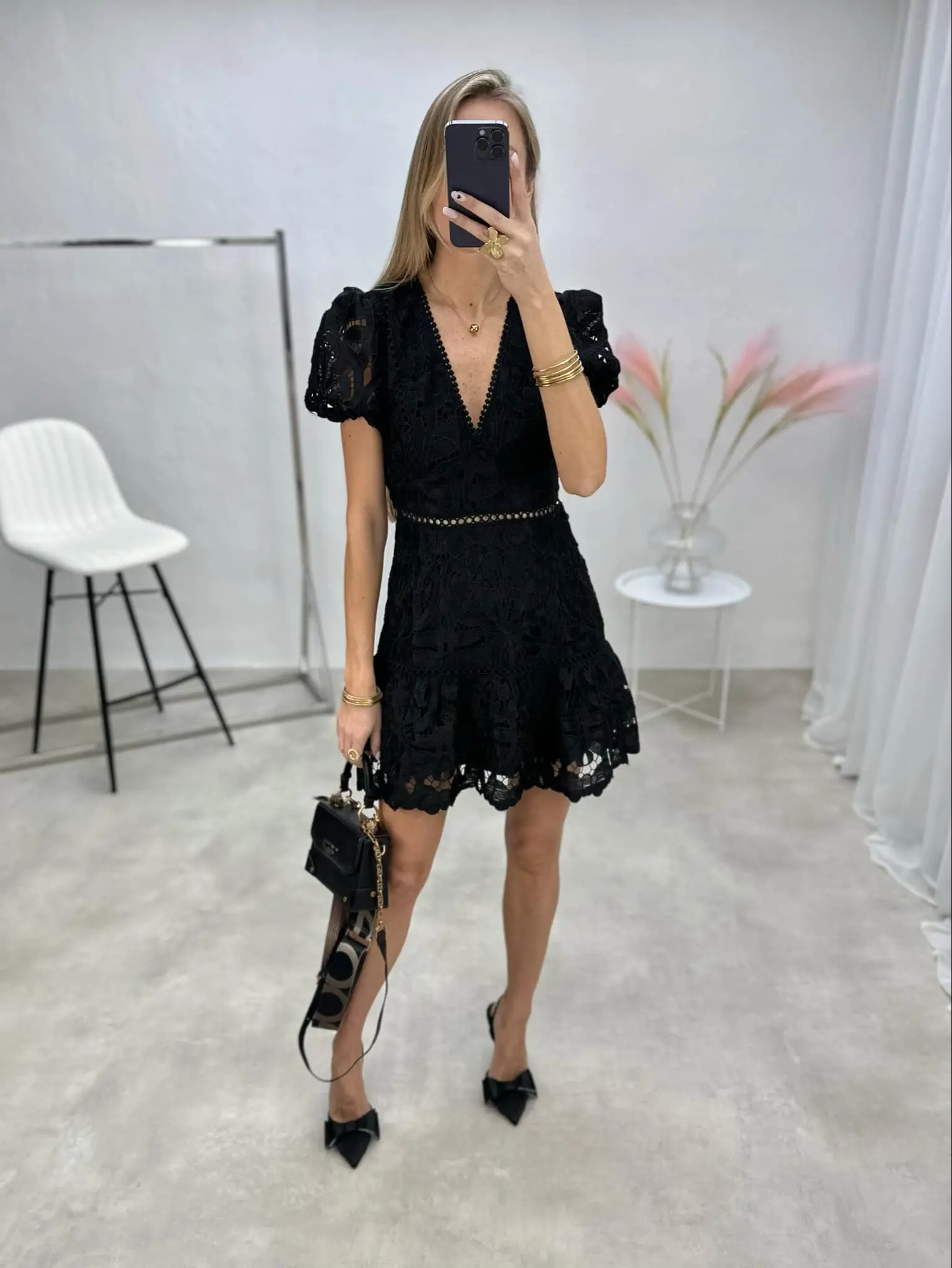 Suknelė su nėriniais - Image 3