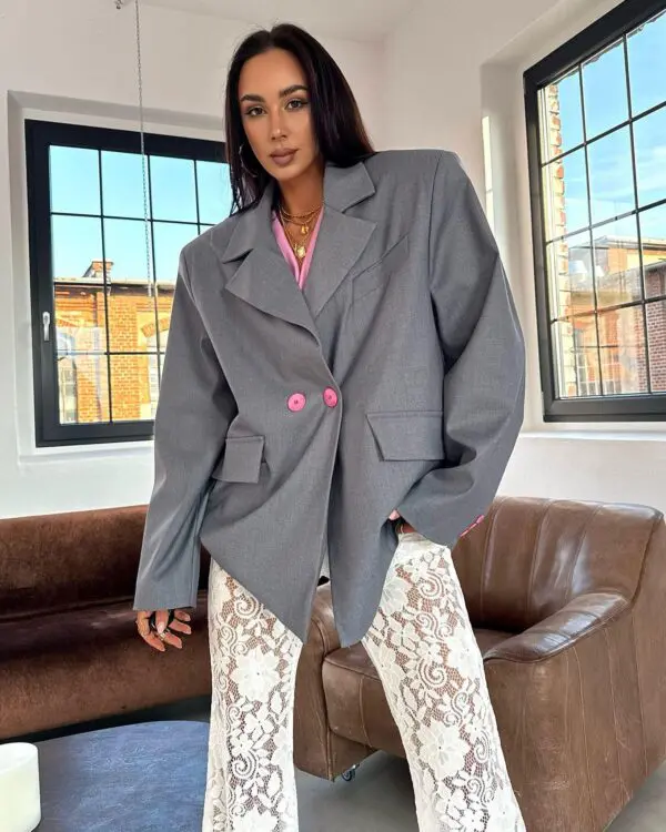 Stilingas oversize švarkas