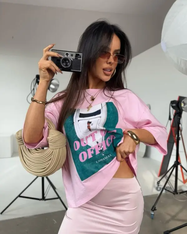 Laisvalaikio marškinėliai su printu