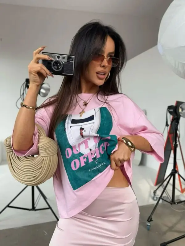 Laisvalaikio marškinėliai su printu