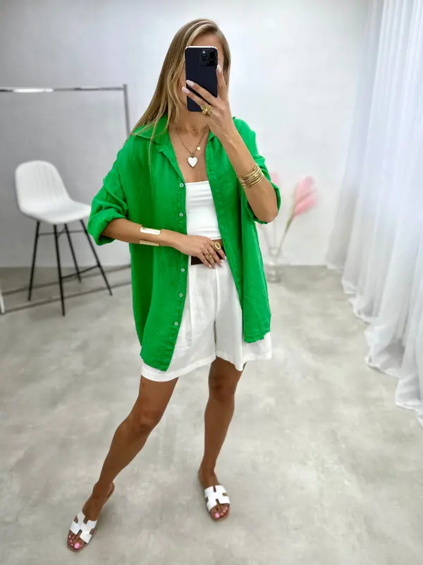 Laisvo silueto marškiniai