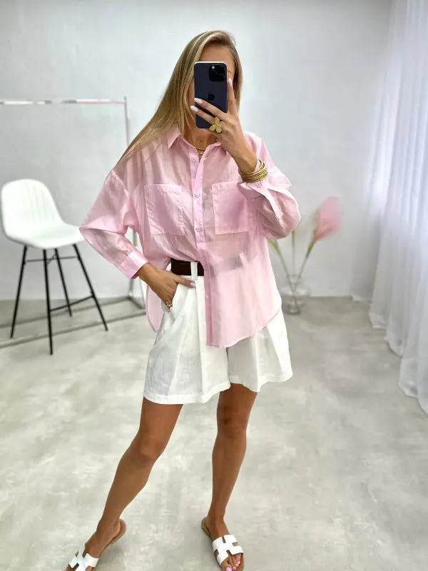 Marškiniai su kišenėmis