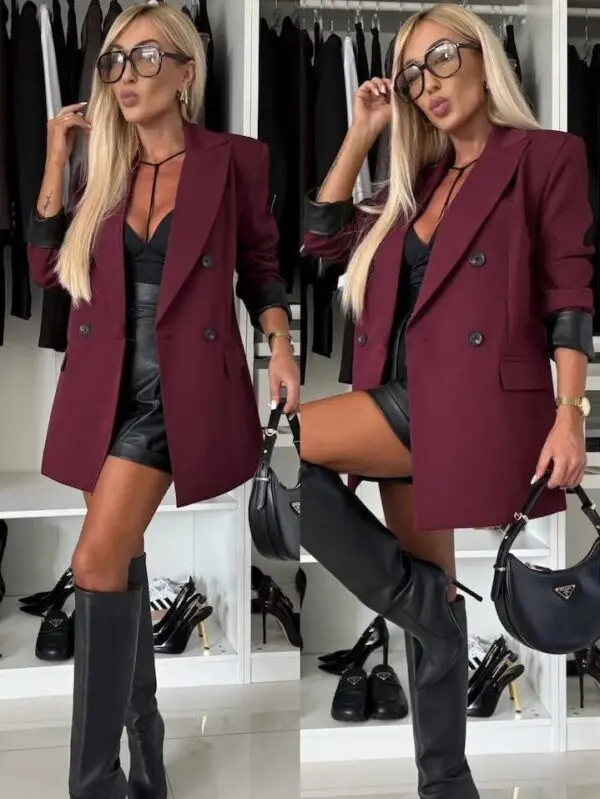 Klasikinio silueto švarkas