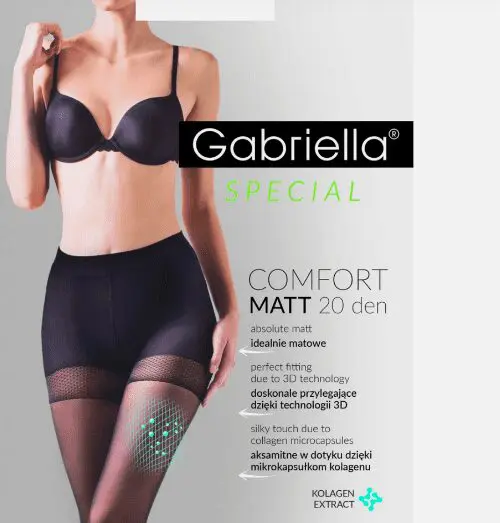 Pėdkelnės Comfort Matt 20 DEN