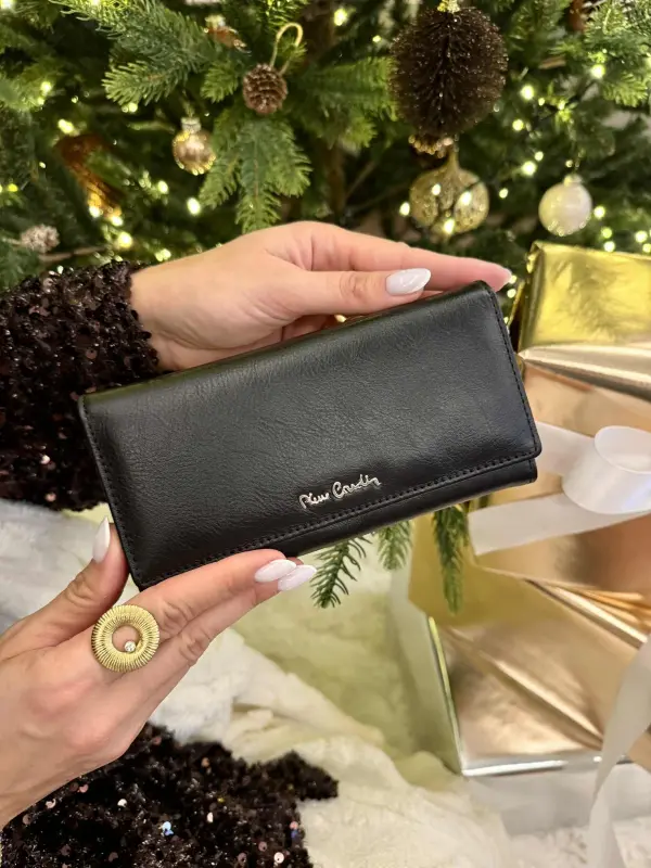 Natūralios odos Pierre Cardin piniginė