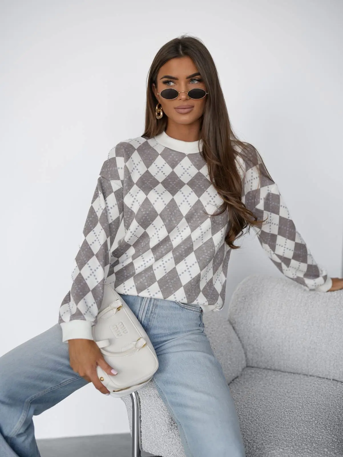 Megztinis su rombais