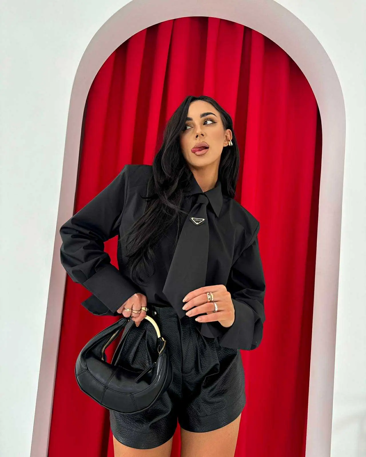 Stilingi marškiniai su kaklaraiščiu - Image 7