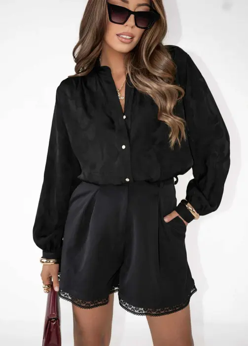 Marškiniai su gėlių raštu