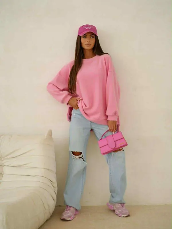 Stilingas laisvalaikio džemperis