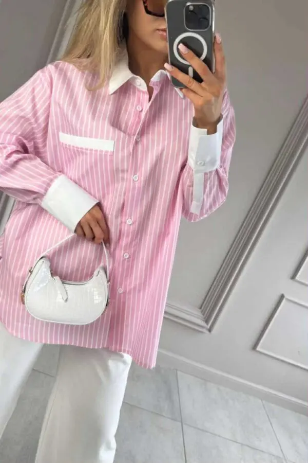 Stilingi dryžuoti marškiniai