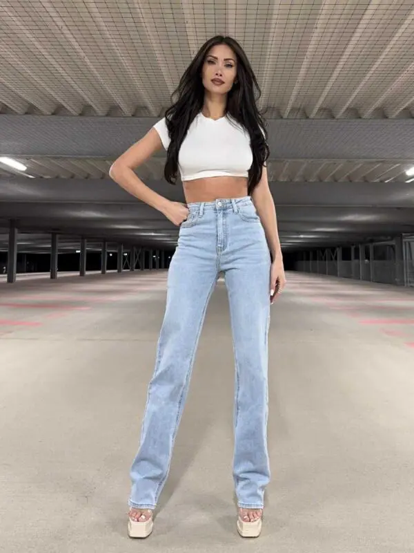 Džinsai Extra Long Straight Stretch