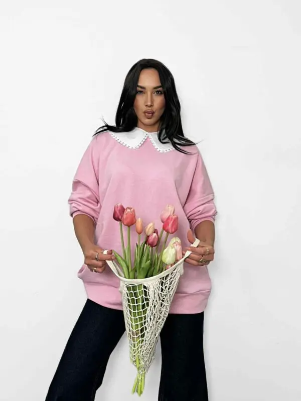 Stilingas laisvalaikio džemperis