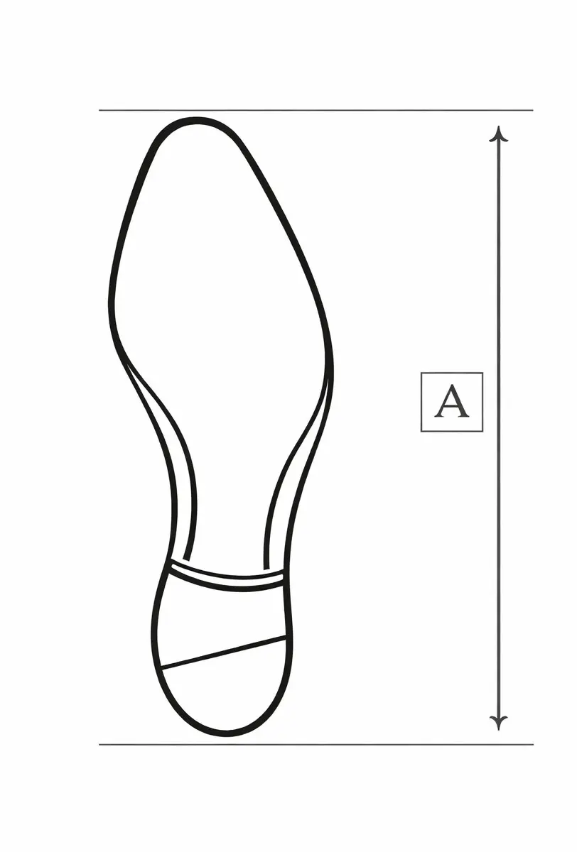 Kaip išmatuoti pėdą
