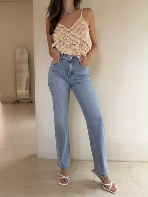 Džinsai Straight Fit