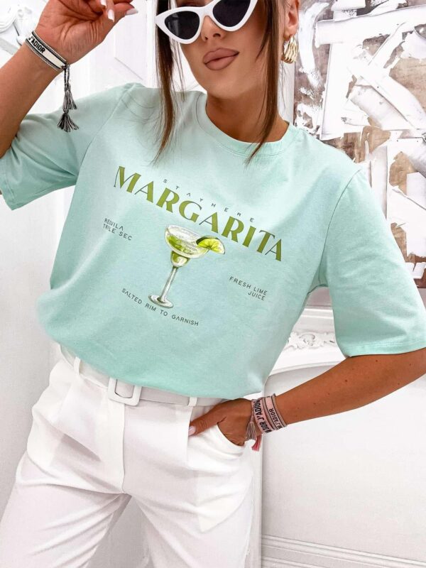 Žaismingi marškinėliai su užrašu Margarita