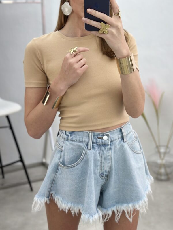 Marškinėliai Crop top