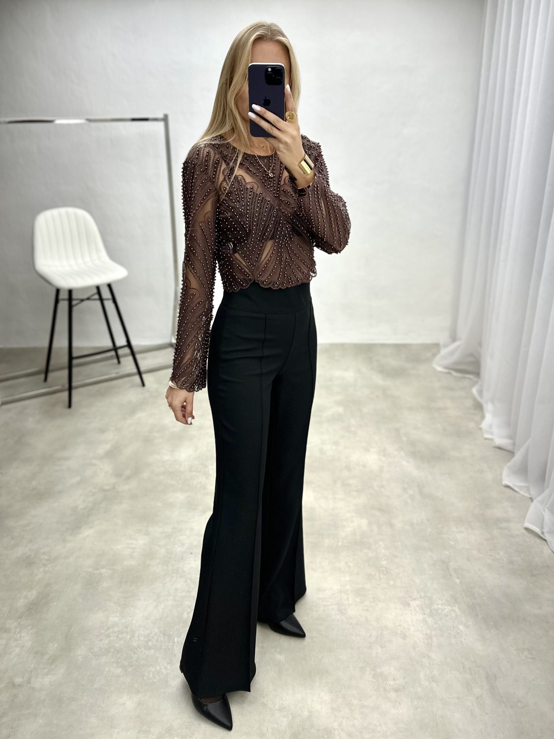 Palaidinė su karoliukų dekoracijomis - Image 3