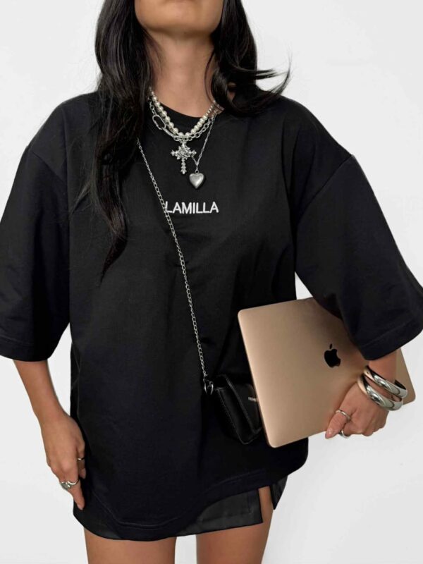 Laisvo silueto marškinėliai