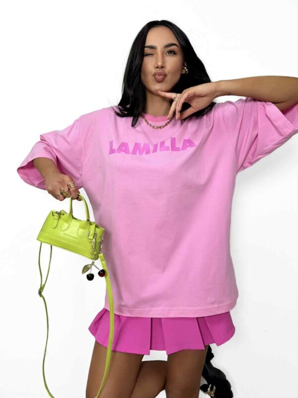 Laisvo silueto marškinėliai